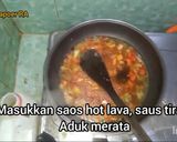 Foto langkah ke 4 dari resep Ayam pedas manis saus hot lava.