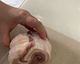 A picture of step 1 of Japanese Chashu.