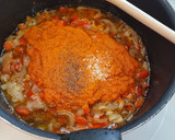 Foto del paso 7 de la receta: Albóndigas con jamón en salsa de Pedro Ximénez con patatas