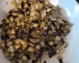 Foto del passaggio 2 della ricetta Ciambella di melanzane ripiena :)