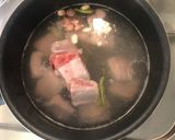 รูปขั้นตอนการทำที่ 1 ของ ต้มถั่วลิสงหัวไชโป๊วกระดูกหมู🐽🤤