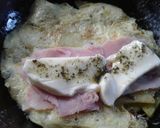 Foto del paso 3 de la receta: Omelette de papa, jamón y queso