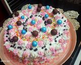 صورة لخطوة 4 من وصفة تورته فانيليا 🎂🍰