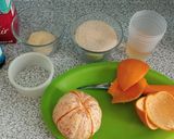 Foto del paso 1 de la receta: Panna cotta de mandarina 🍊