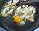 A picture of step 4 of Nasi Goreng.