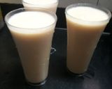 A picture of step 4 of Muskmelon banana smoothie.