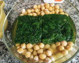 Foto del paso 2 de la receta: Espinacas con garbanzos
