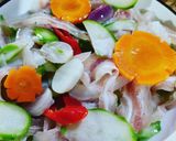 Hình bước làm 2 của món Gỏi cóc thái trộn lỗ tai heo ngâm giấm 🥗😘