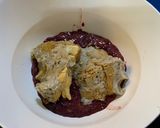 Töltött csirkecomb recept fázis 2 fotója