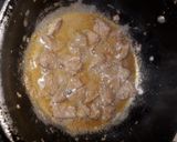 A picture of step 2 of Kaleji tikka.