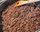 A picture of step 1 of South African Curry mince.
