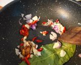 Foto langkah ke 3 dari resep Tumis Daun Pepaya.