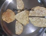 A picture of step 4 of Jain Khasta bhel.