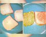 A picture of step 4 of Oats Spinach open Toast.