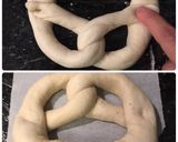 [低水量硬種版]德式軟紐結麵 & 風味紐結麵包 Soft Pretzels & Flavoured Pretzels(天酵版)的食譜步驟10照片