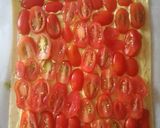Une image de l'étape 5 de Tarte à la tomate, conté et moutarde.