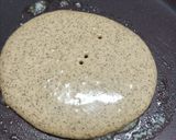 A picture of step 3 of Kuttu pancakes.