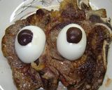 Foto del paso 5 de la receta: Ojos de huevo duro para niños