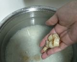 A picture of step 3 of Mince pork porridge.