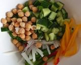 Colourful sweet and sour Salad রেসিপির ধাপ 1 ছবি