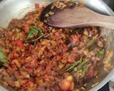 A picture of step 3 of Paneer bhurji.