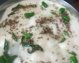 A picture of step 6 of Sandwich Dhokla.