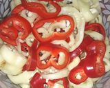 Lecsó recept fázis 2 fotója