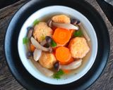 Foto langkah ke 6 dari resep Sup Bola Tahu & Jamur.