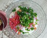 A picture of step 3 of Instant Vegetables bread idli recipe.