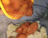 A picture of step 1 of Leftover bihari style aloo chokha.