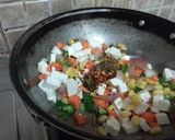 A picture of step 6 of Italian paneer grill kulcha.