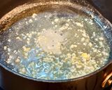 A picture of step 1 of Cacio E Pepe Ravioli in Lemon 🍋 Garlic 🧄 Cream Sauce with Roasted Sweet Peppers 🌶️ ( my Italian C.