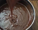 A picture of step 3 of Coke cake.