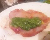 A picture of step 4 of Stuffed Chicken breast wrapped in Bacon.
