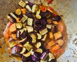 Foto langkah ke 5 dari resep Tumis Terong Ungu Tahu.