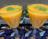 A picture of step 3 of Peach and mango punch🍑🥭🍹.