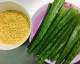 Hình bước làm 1 của món Chè đậu xanh nha đam