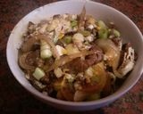 A picture of step 9 of Gyudon.