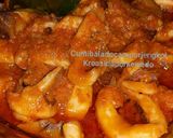 Foto langkah ke 3 dari resep Cumi balado campur jengkol.