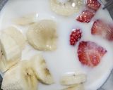 Foto del paso 1 de la receta: 🍓🍌Smoothie de frutillas y banana 🍌🍓