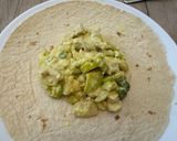 Une image de l'étape 3 de Wraps poulet et courgettes au brebis.