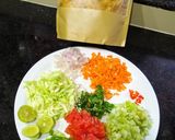A picture of step 1 of Corn Chaat.
