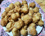 Foto del paso 5 de la receta: Buñuelos de viento de cabello de ángel crema pastelera y chocolate