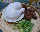 Hình bước làm 1 của món Canh khoai môn thịt gà