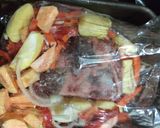 Foto del paso 2 de la receta: Carne al horno con vegetales #platounico