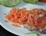 A picture of step 2 of Namkeen bhel.