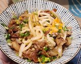 壽喜燒肉烏龍丼的食譜步驟9照片