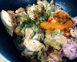 A picture of step 5 of Chicken Jahapanah.