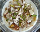 A picture of step 3 of Dates dry fruits Lassi.