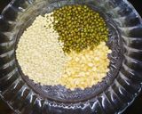 A picture of step 1 of Bajra Adai.
